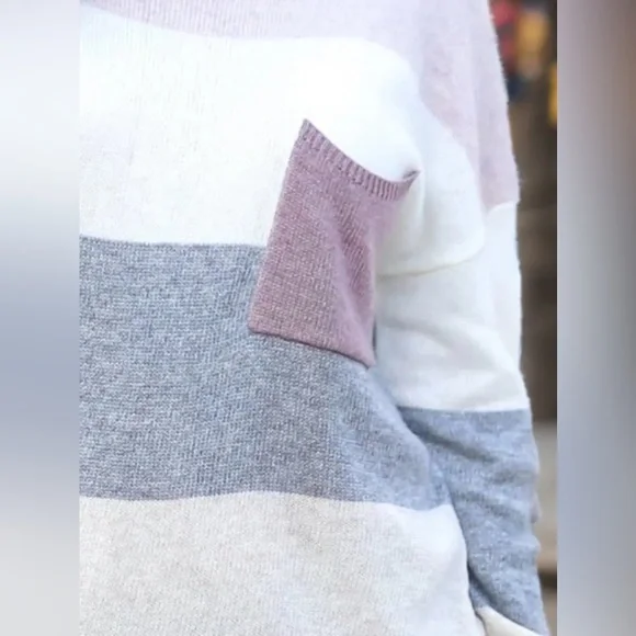 Mystic Cascade Striped Sweater - Picture 3 of 4